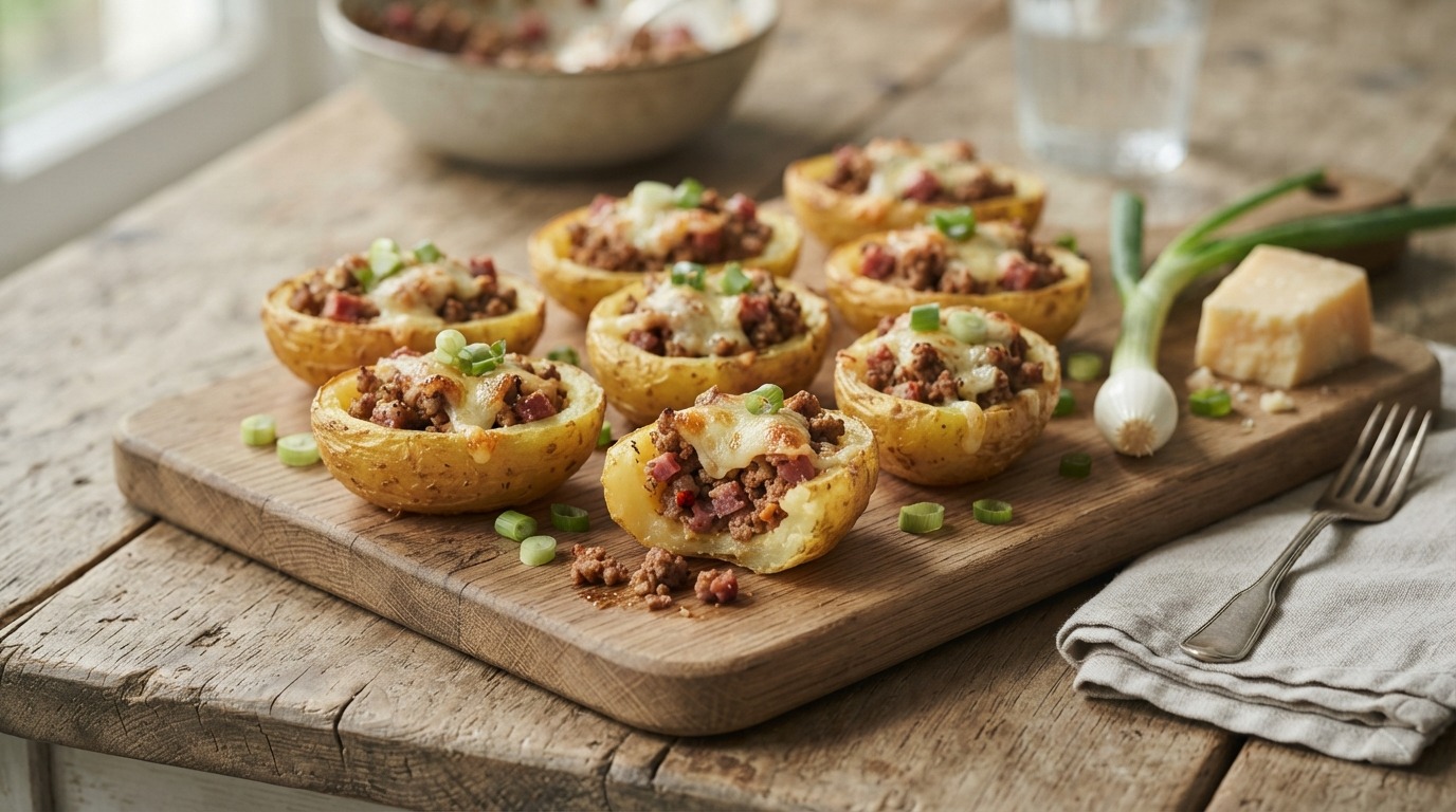 Knapperige Aardappelbakjes