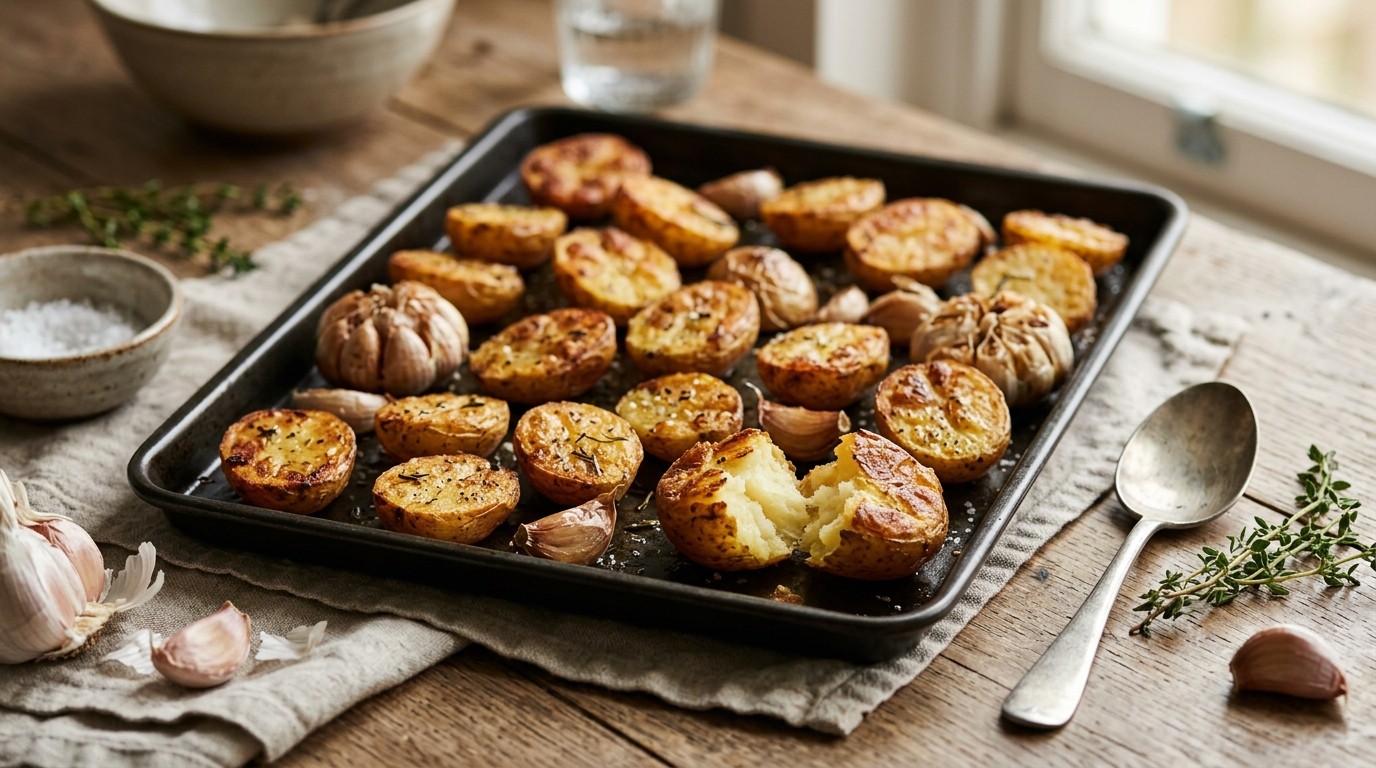 Knapperige Aardappeltjes uit de Oven