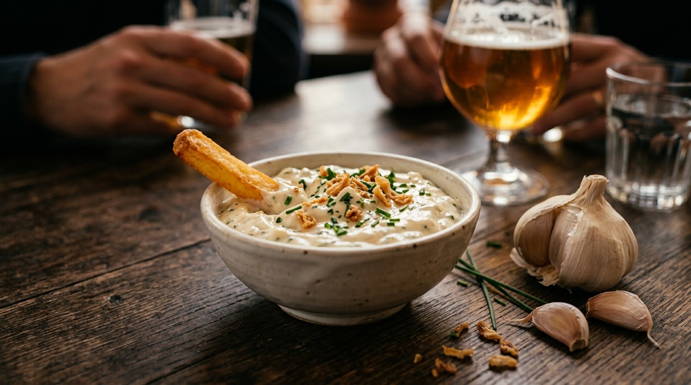 Knoflooksaus recept Knoflooksaus recept