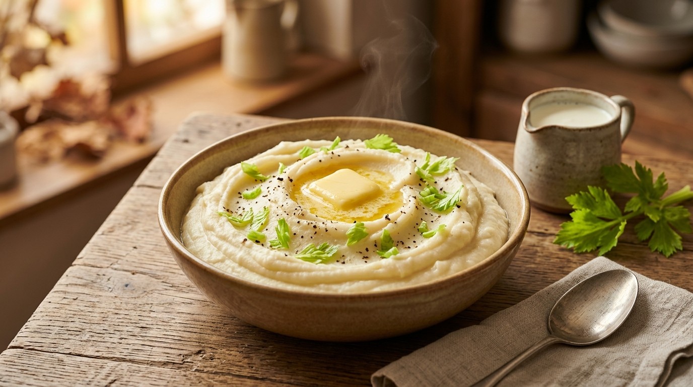 Knolselderij Aardappelpuree