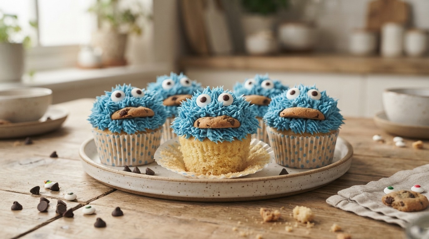 Koekiemonster Cupcakes