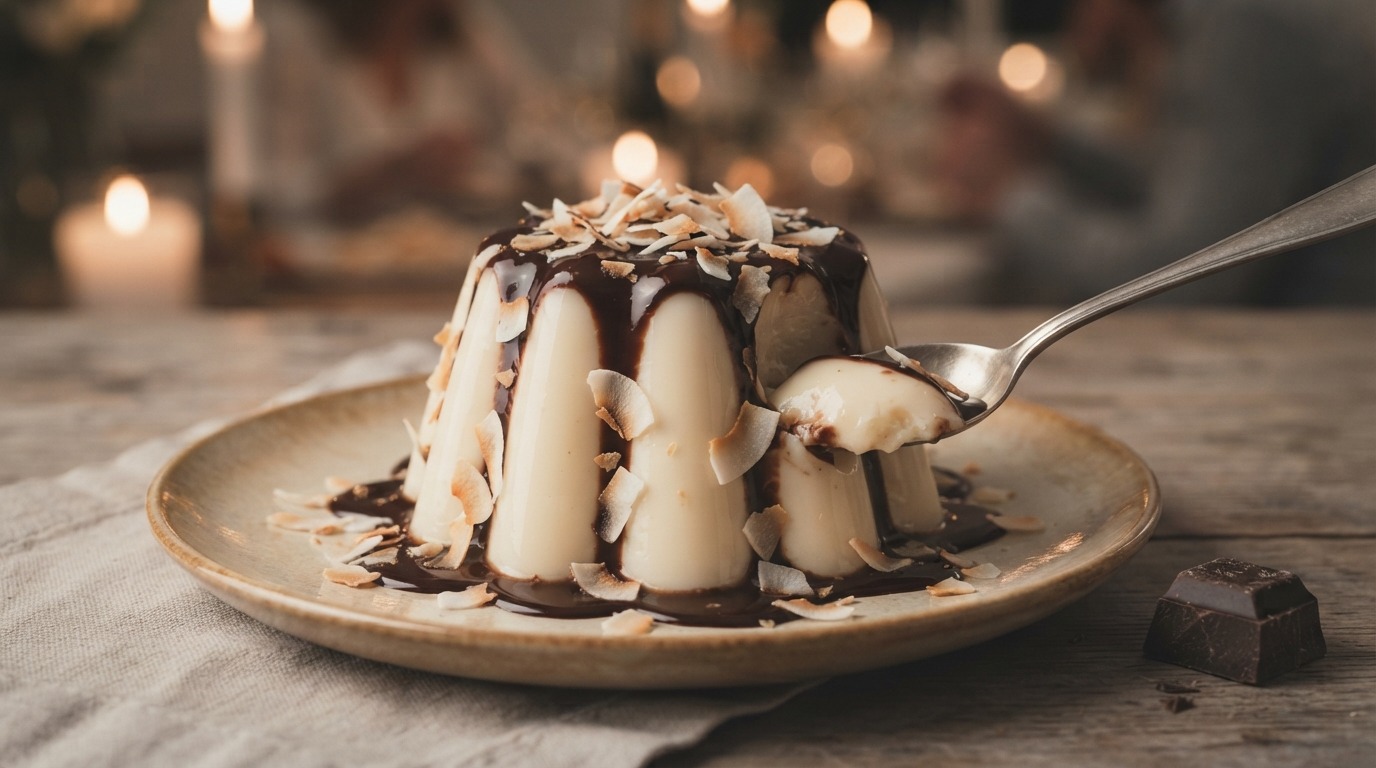 Kokosvanillepudding recept Kokosvanillepudding recept