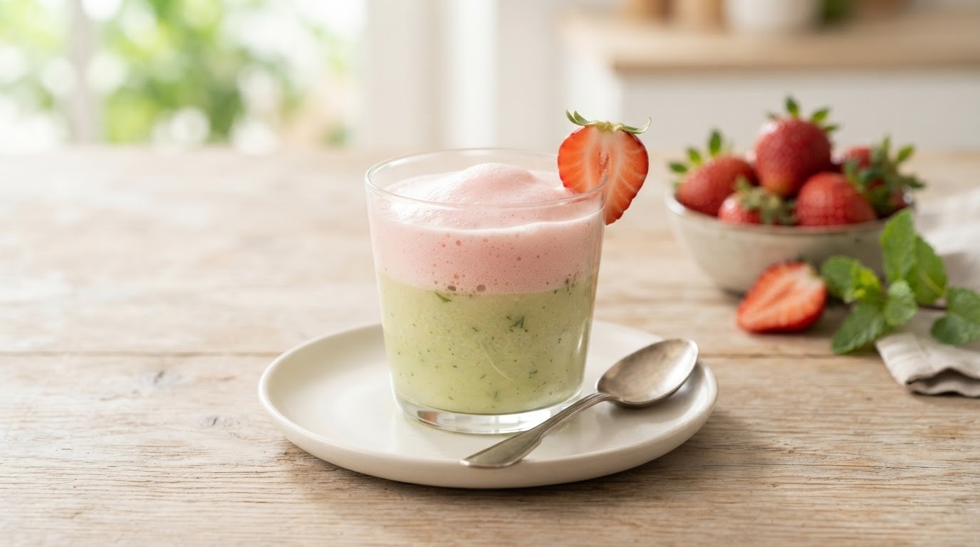 Komkommer Cappucino recept Komkommer Cappucino recept
