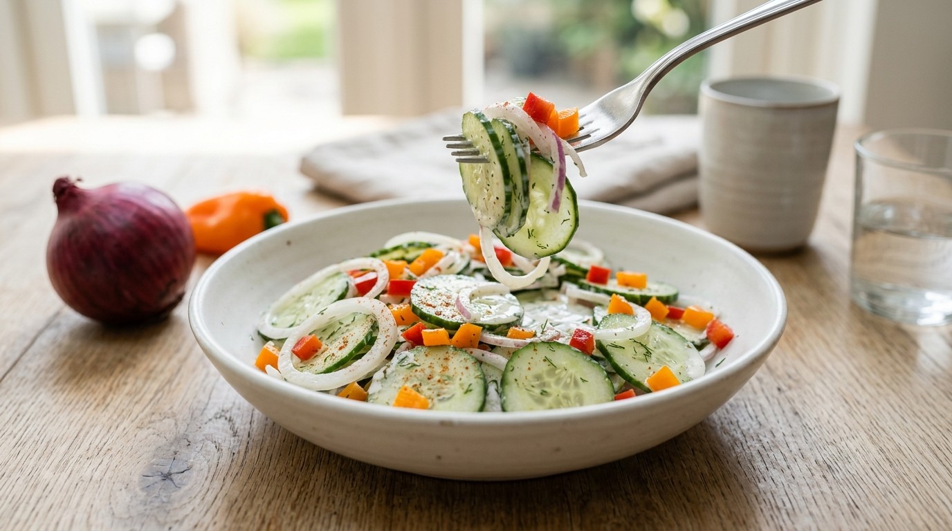 Komkommer Salade