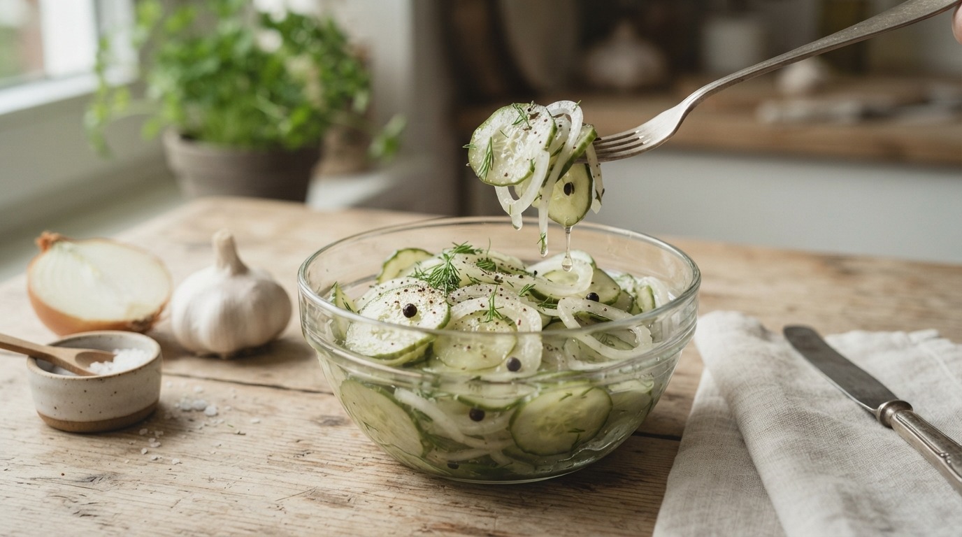 Komkommer Salade