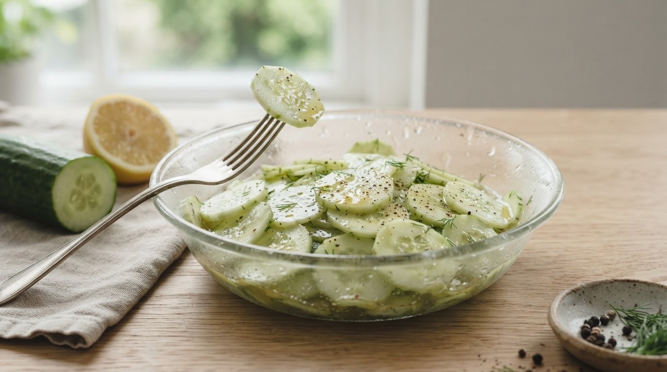 Komkommer Salade