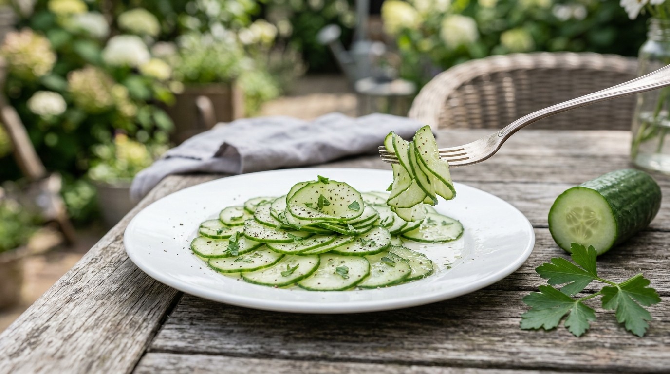 Komkommersalade recept Komkommersalade recept