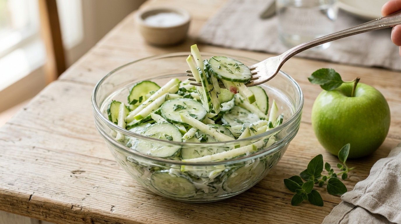 Komkommersalade recept Komkommersalade recept
