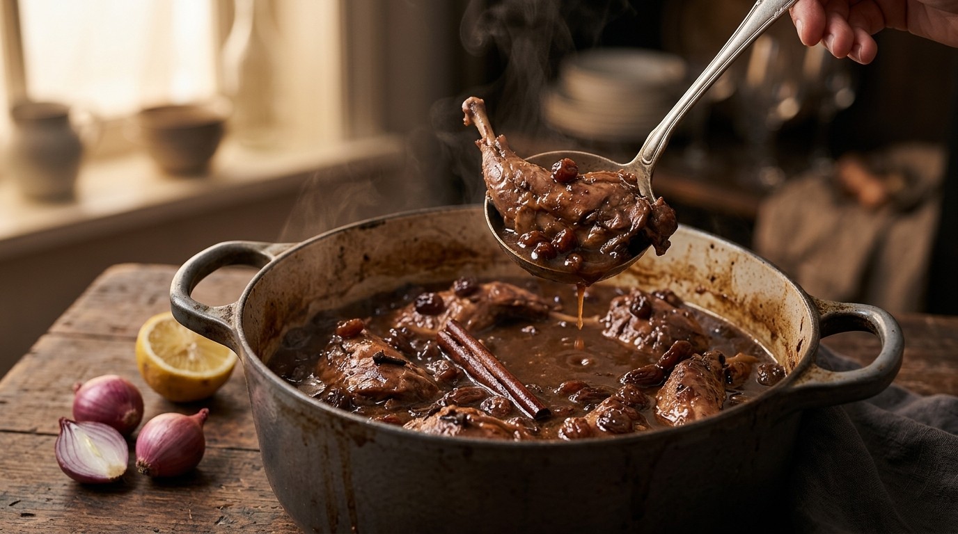 Konijn met Rozijntjes