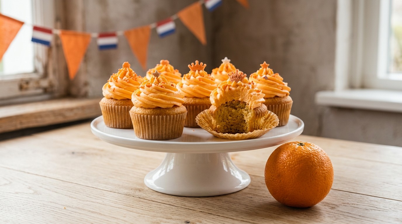 Koninginnedag Cupcakes