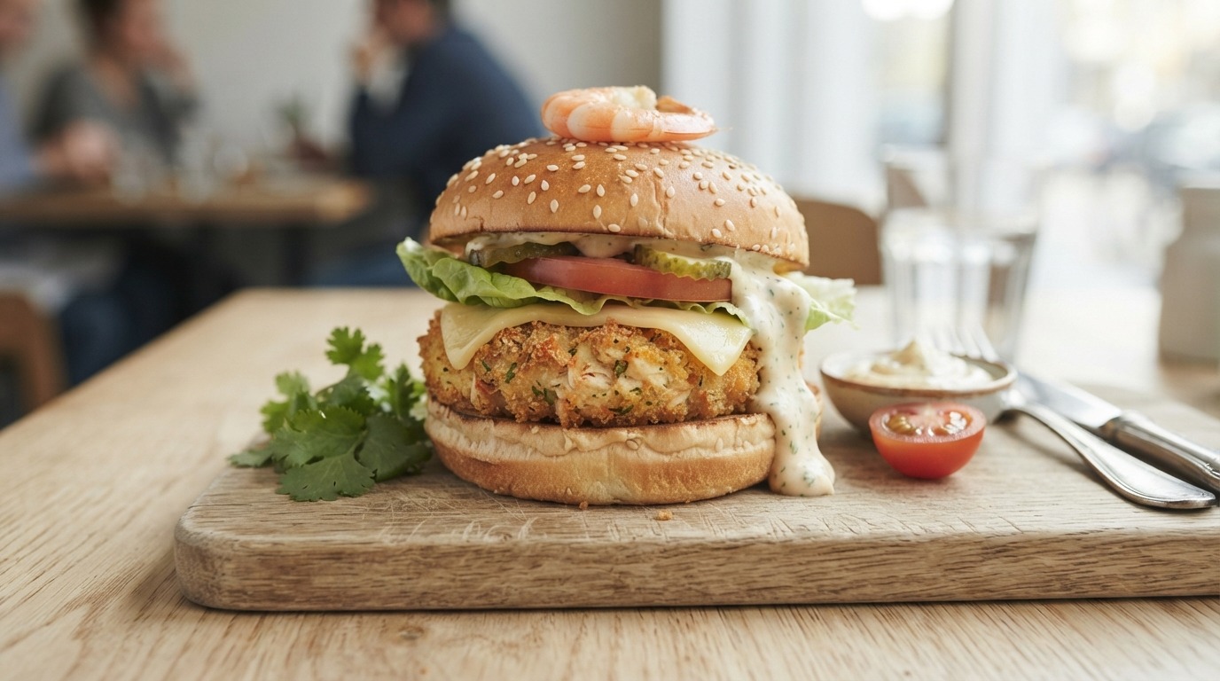 Krabburgers van de Krokante Krab