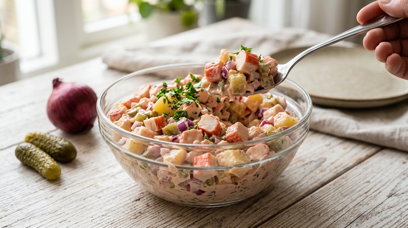 Krabsalade