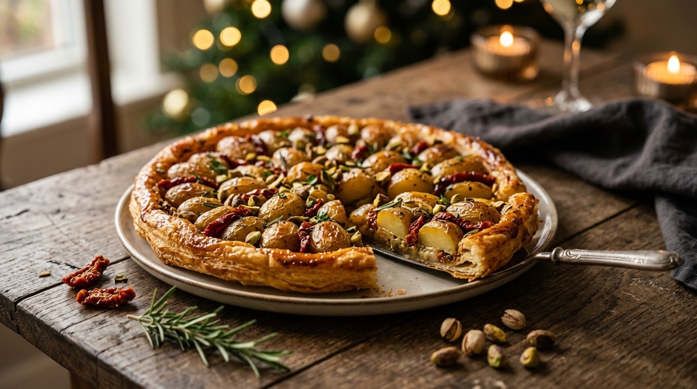 Krieltjes-taartje Voor de Kerst