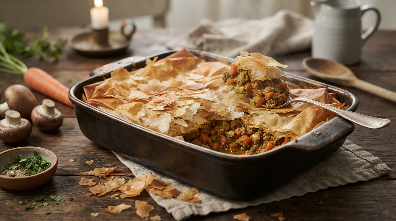 Krokante Gehaktschotel (oven)