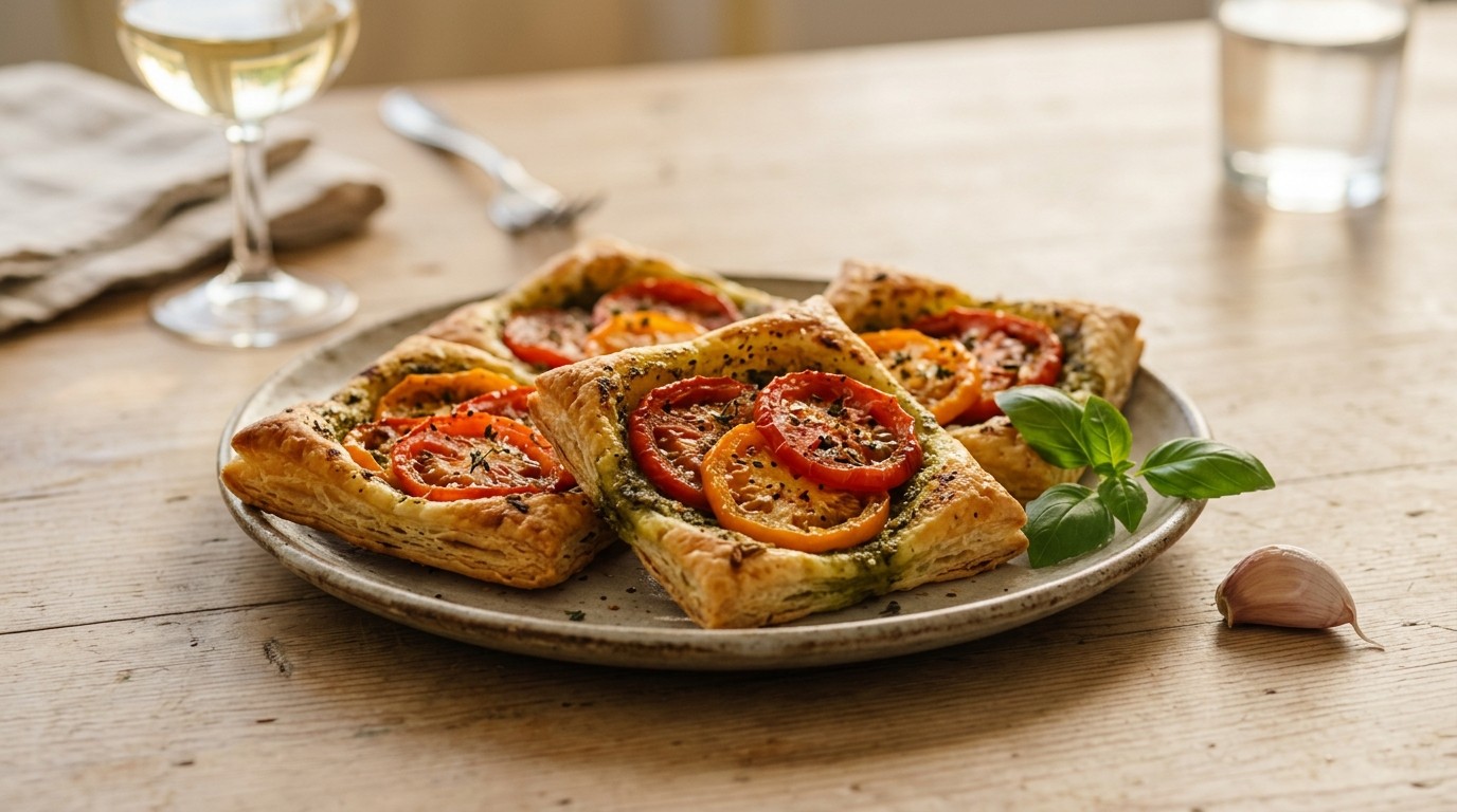Krokante Tomatentaartjes recept Krokante Tomatentaartjes recept