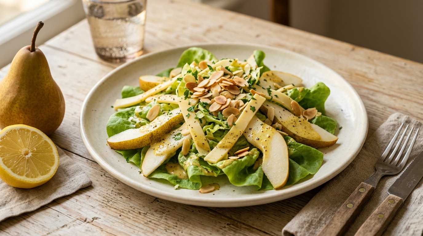 Kropsla met Peren en Kaas recept Kropsla met Peren en Kaas recept