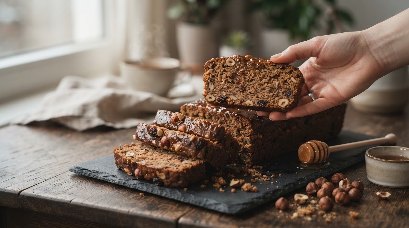 Kruidkoek met Speltbloem