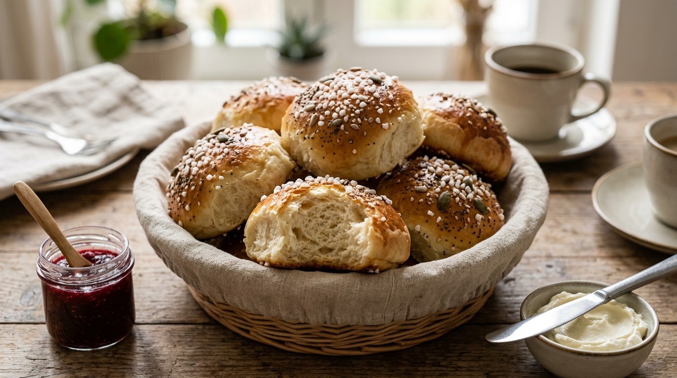 Kwarkbroodjes Voor Brunch recept Kwarkbroodjes Voor Brunch recept