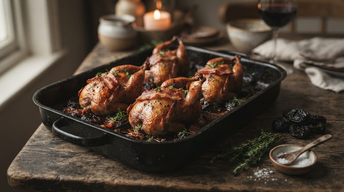 Kwartels uit de Oven