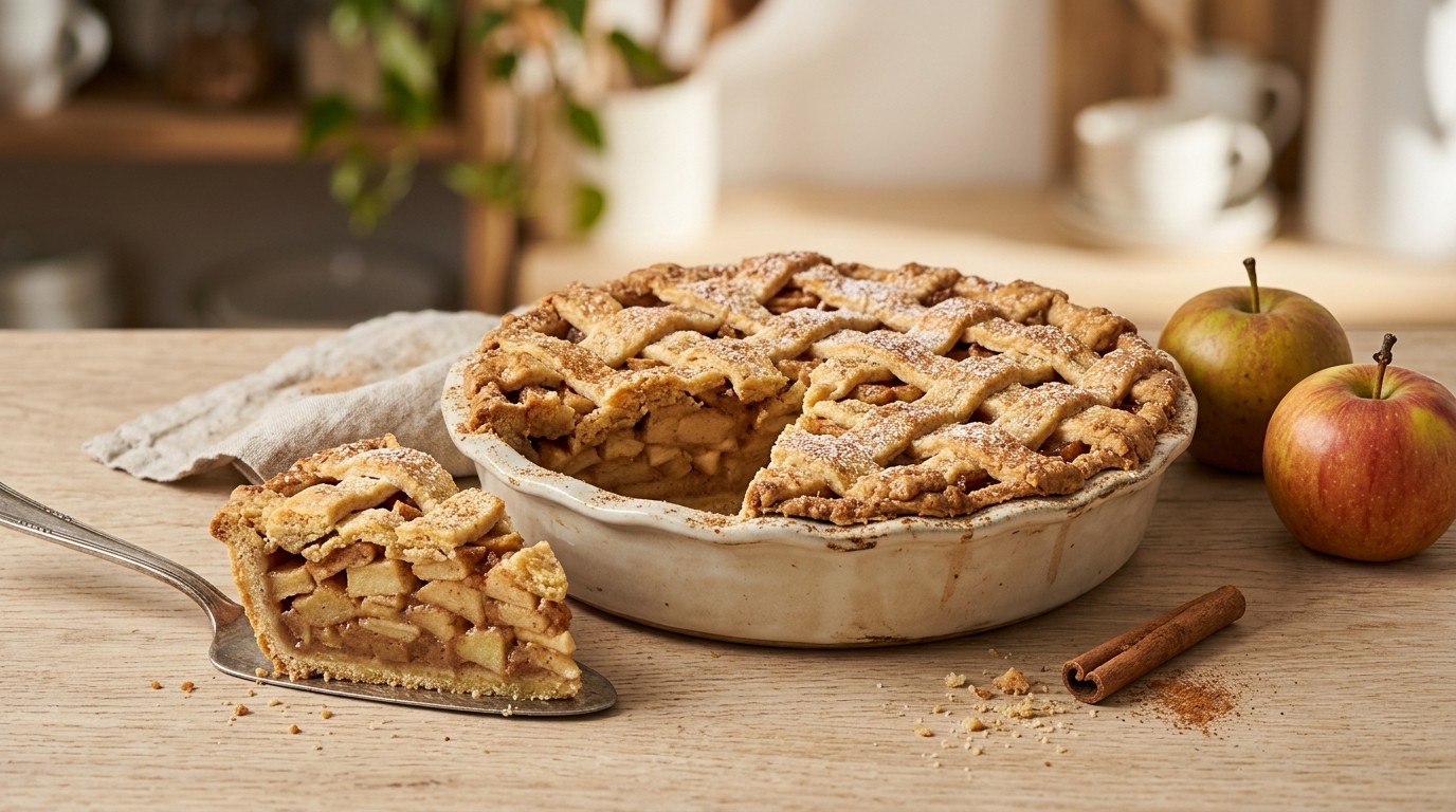 Lactosevrije Appeltaart