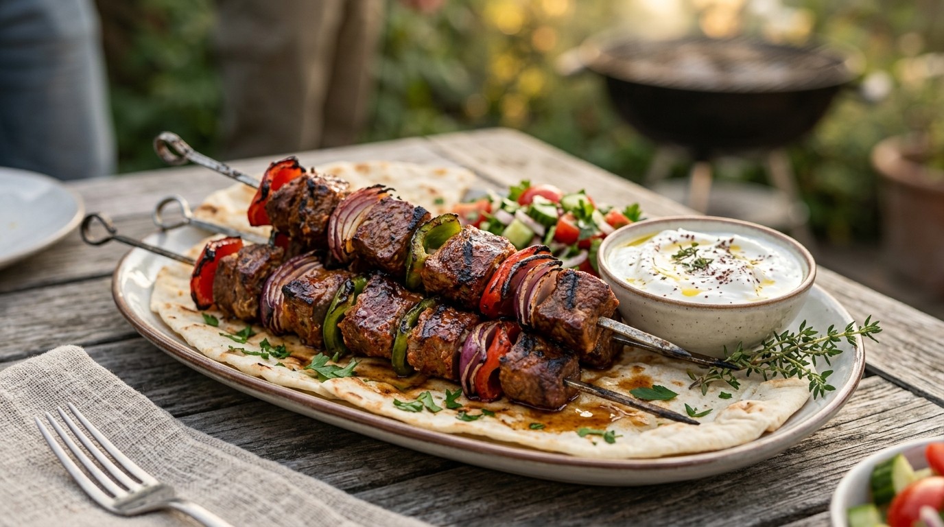 Lams Shaslik recept Lams Shaslik recept