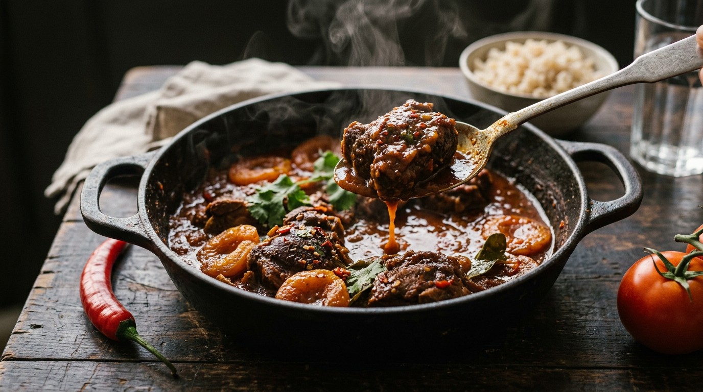 Lamsborstlapjes met Abrikozen recept Lamsborstlapjes met Abrikozen recept