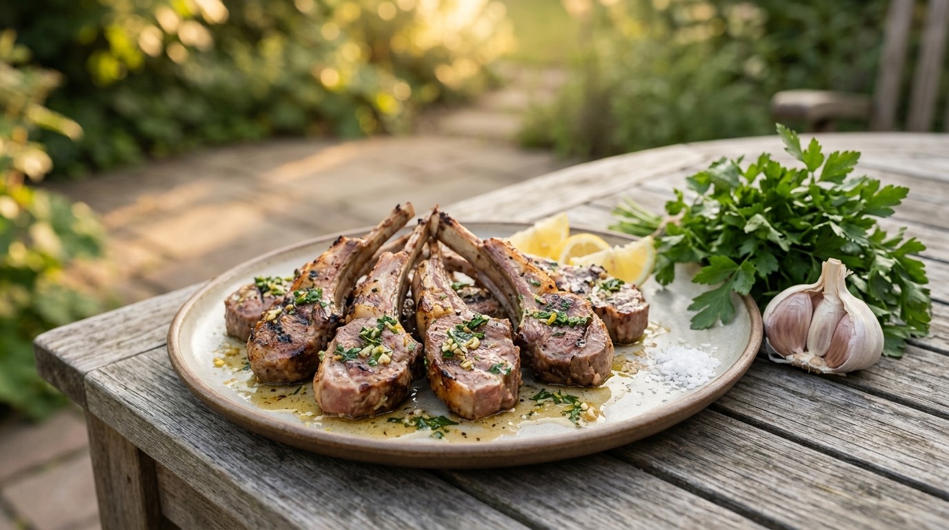 Lamskoteletjes met Citroenmarinade recept Lamskoteletjes met Citroenmarinade recept