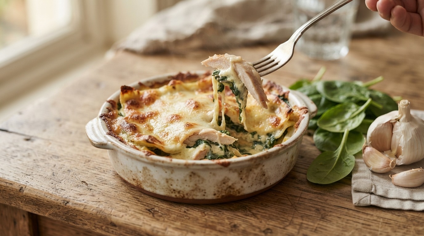 Lasagne met Gerookte Kipfilet recept Lasagne met Gerookte Kipfilet recept