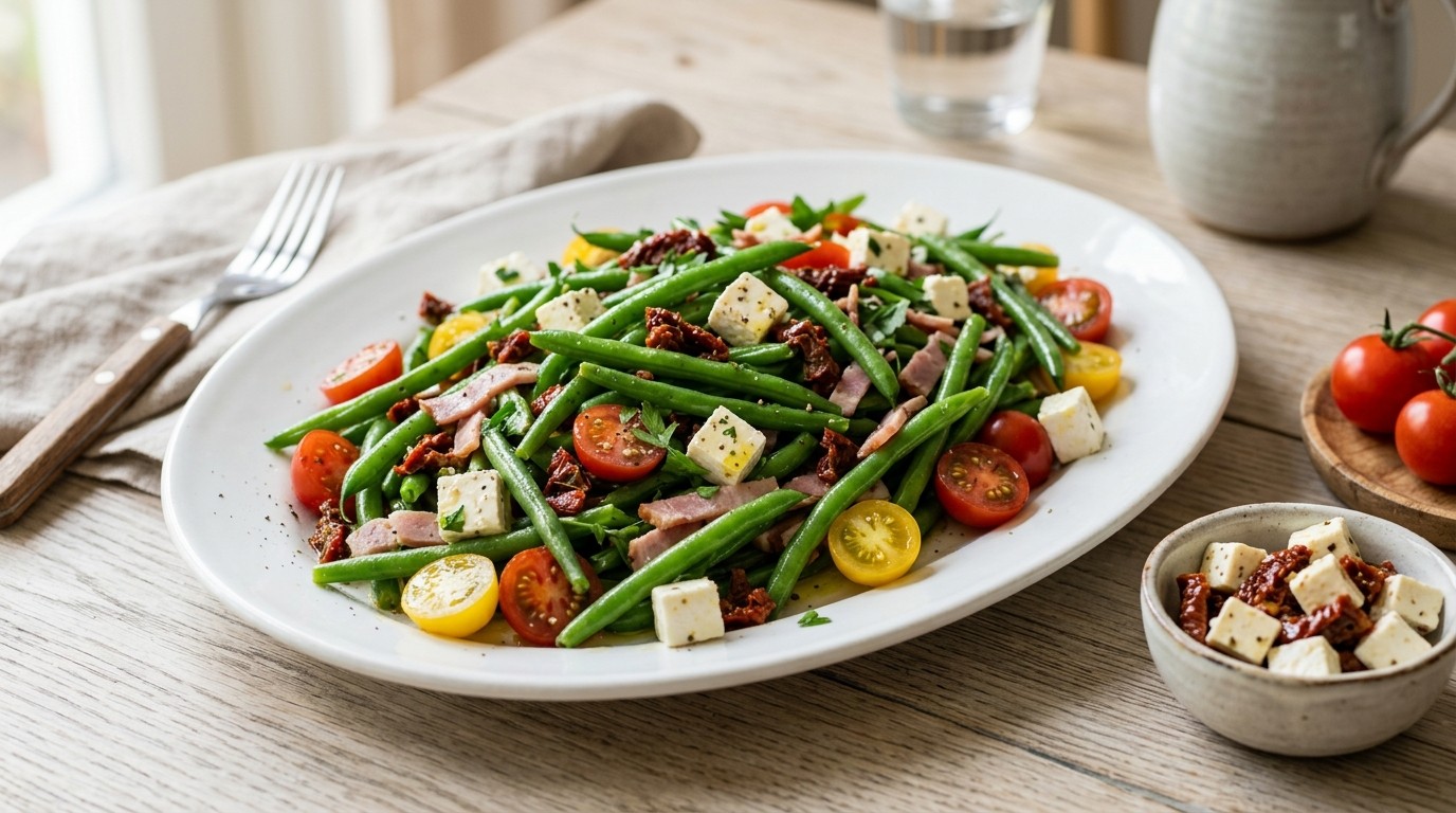 Lauwe Bonensalade