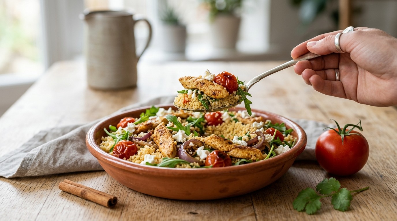 Lauwwarme Couscous Salade