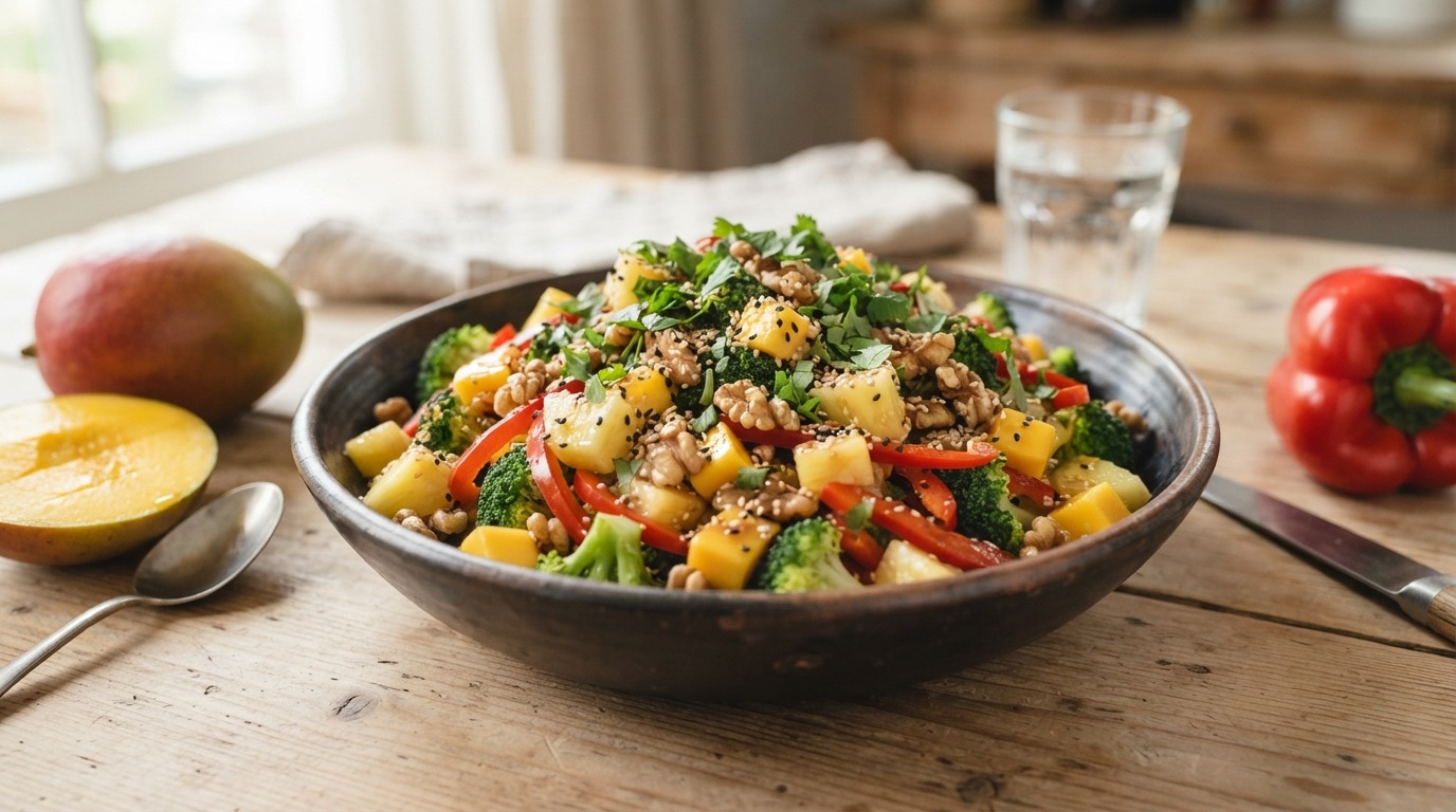 Lekkere Salade met een Oosters Tintje