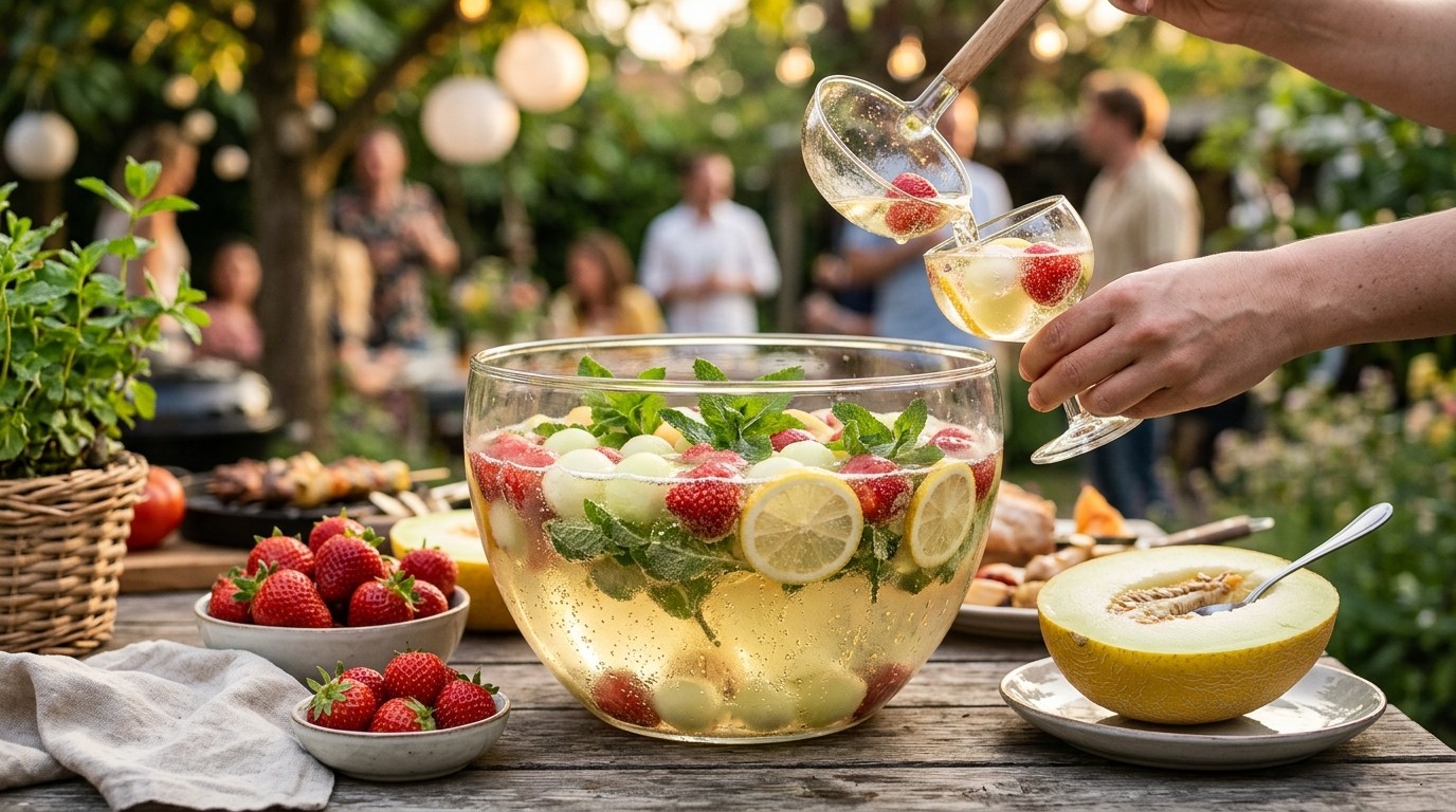 Lentebowl bij bbq
