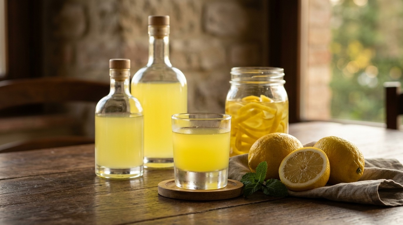 Limoncello recept Limoncello recept