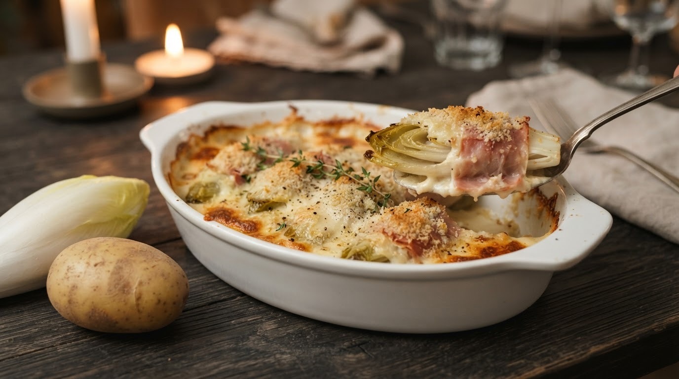 Lof uit de Oven met ham en Kaas
