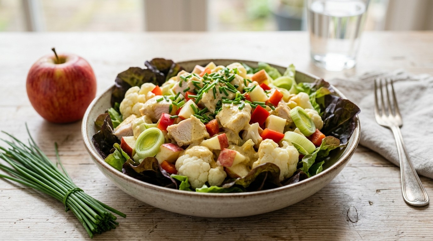 Maaltijdsalade Kipbloemkool