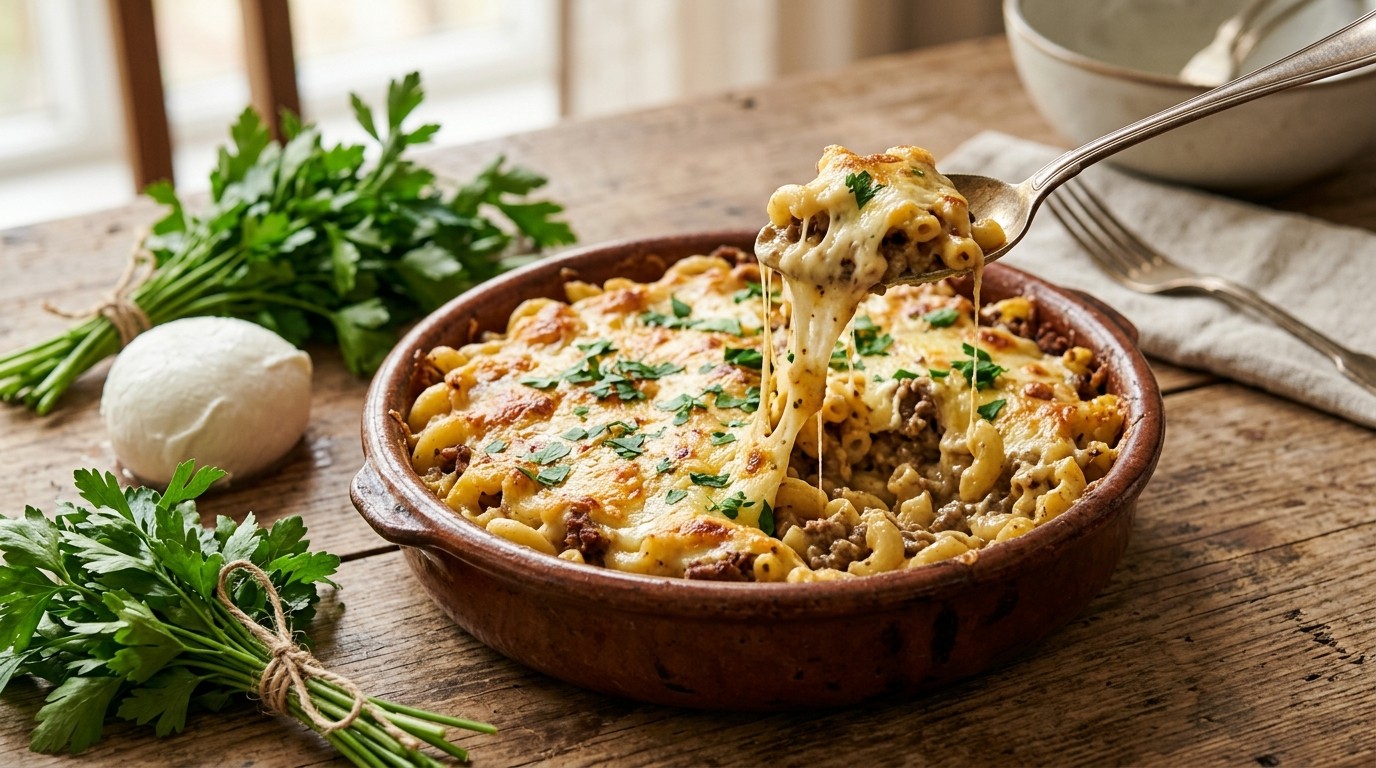 Mac & moz al Forno recept Mac & moz al Forno recept