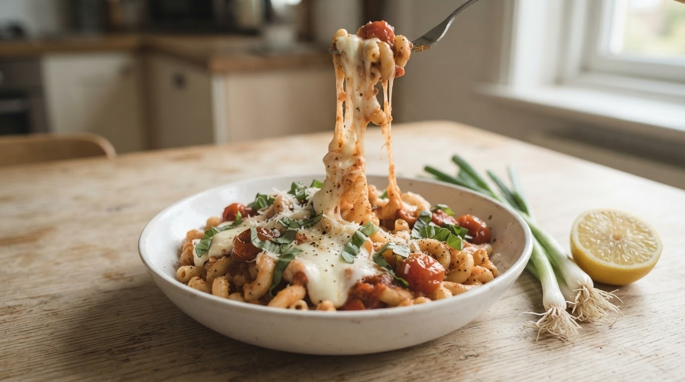 Macaroni met Tomaten-kaas