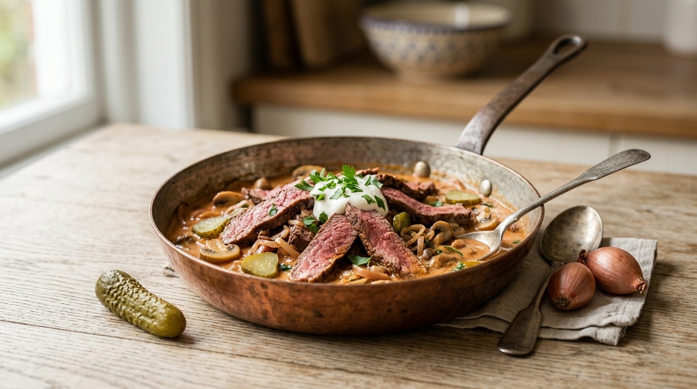 Magere Boeuf Stroganoff