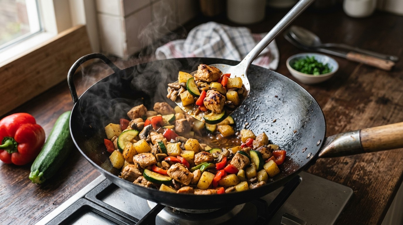 Makkelijk en Snelle Kiproerbakschotel