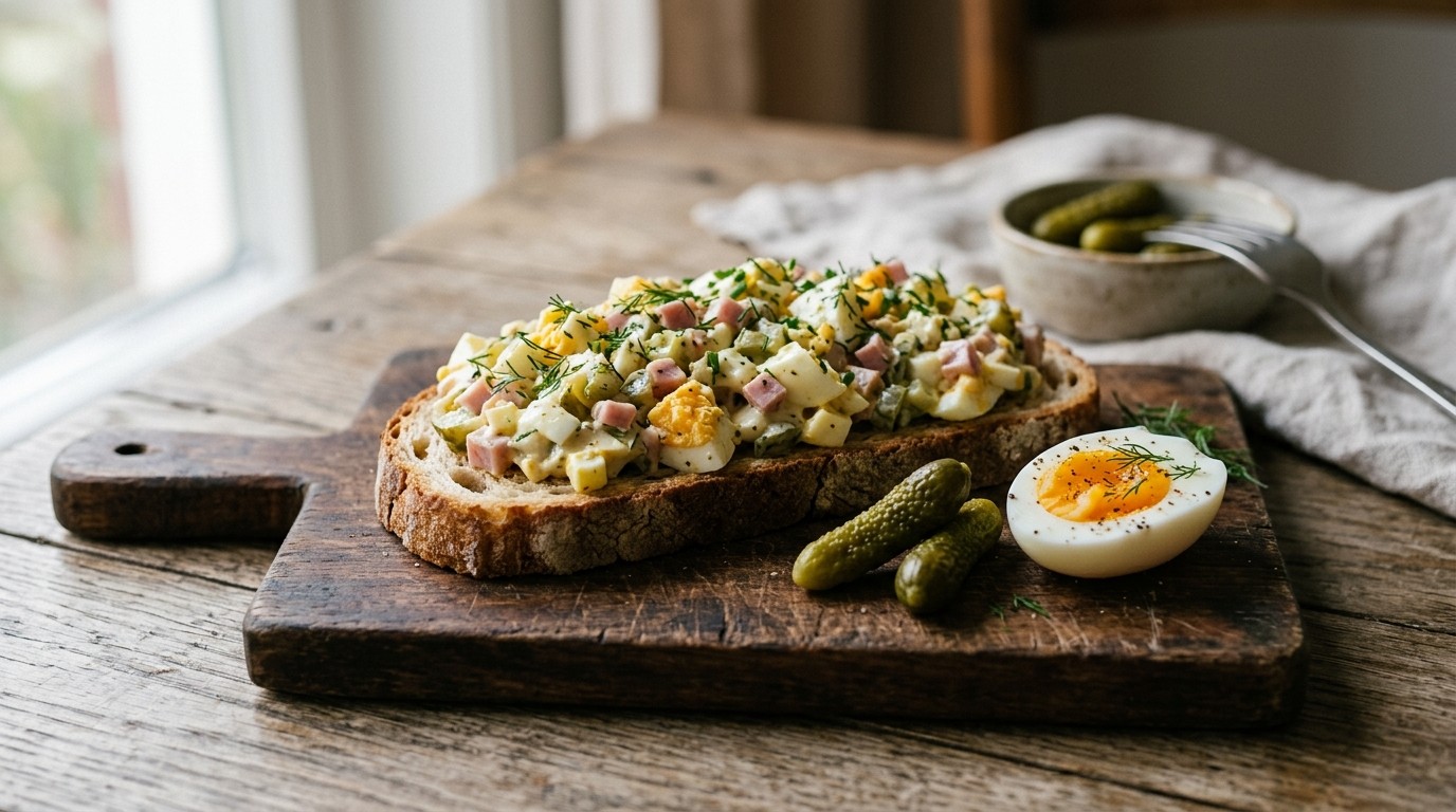 Makkelijke Eiersalade