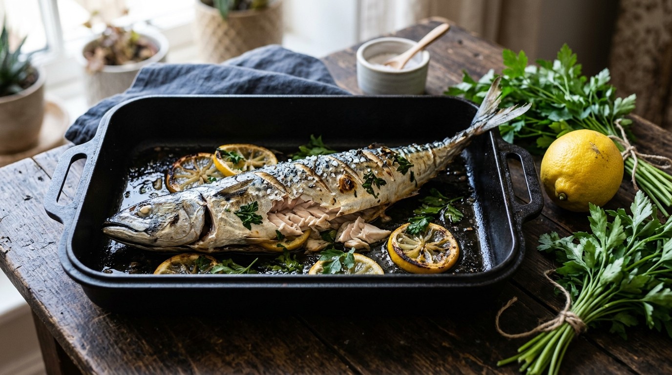 Makreel uit de Oven