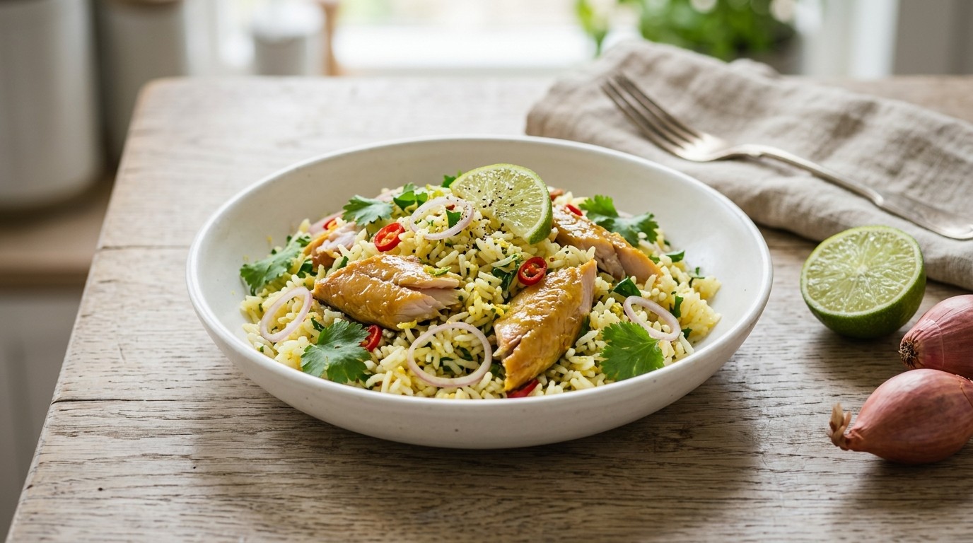 Makreelsalade met Sjalotjes en Limoensap