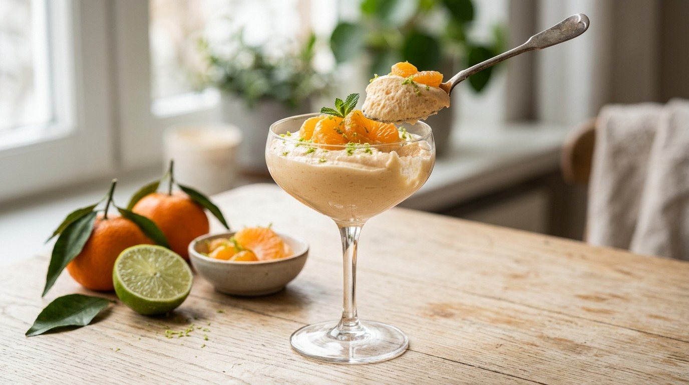 Mandarijnen Mousse