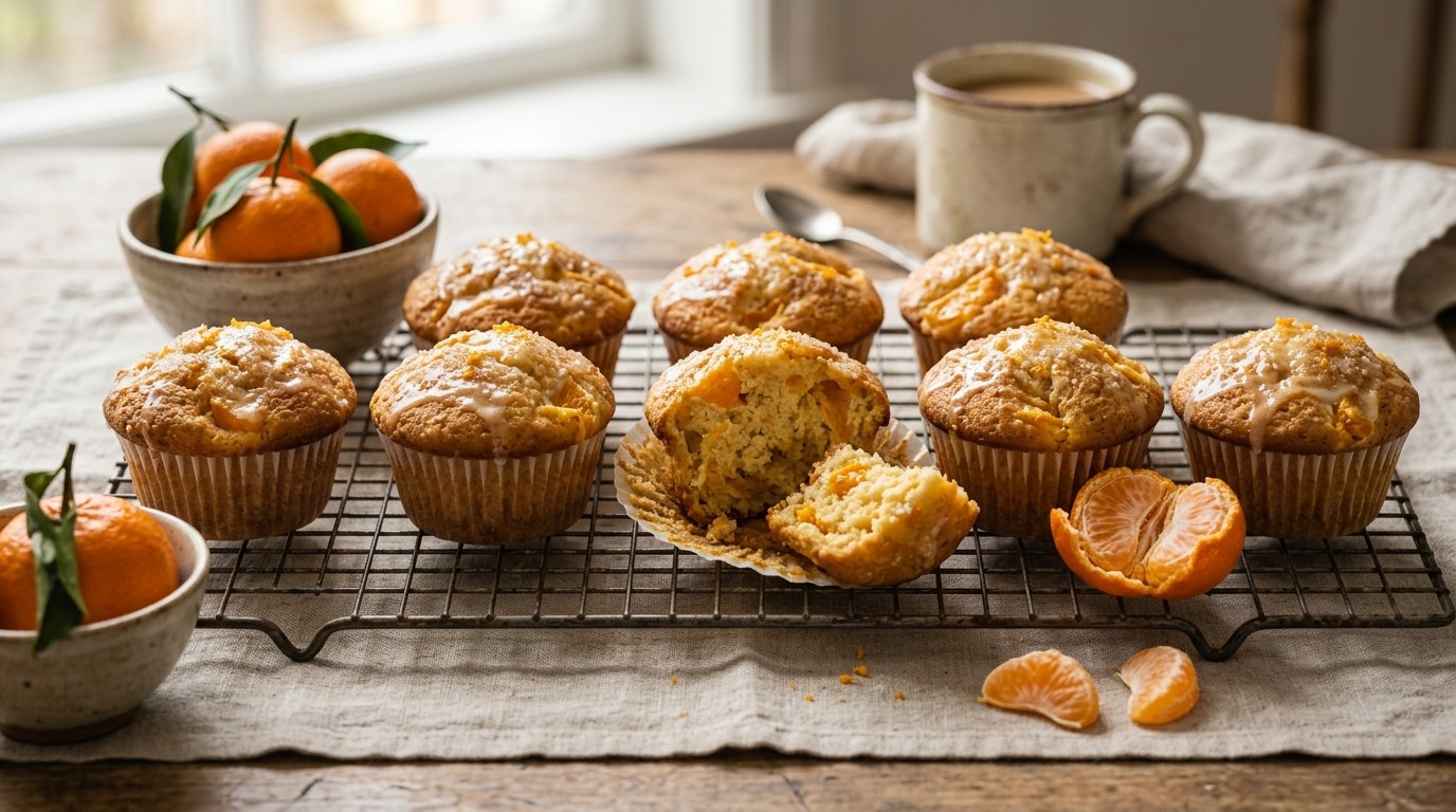 Mandarijnenmuffins