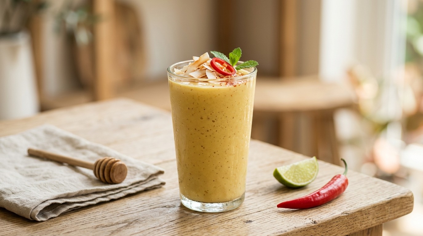 Mango-kokossmoothie