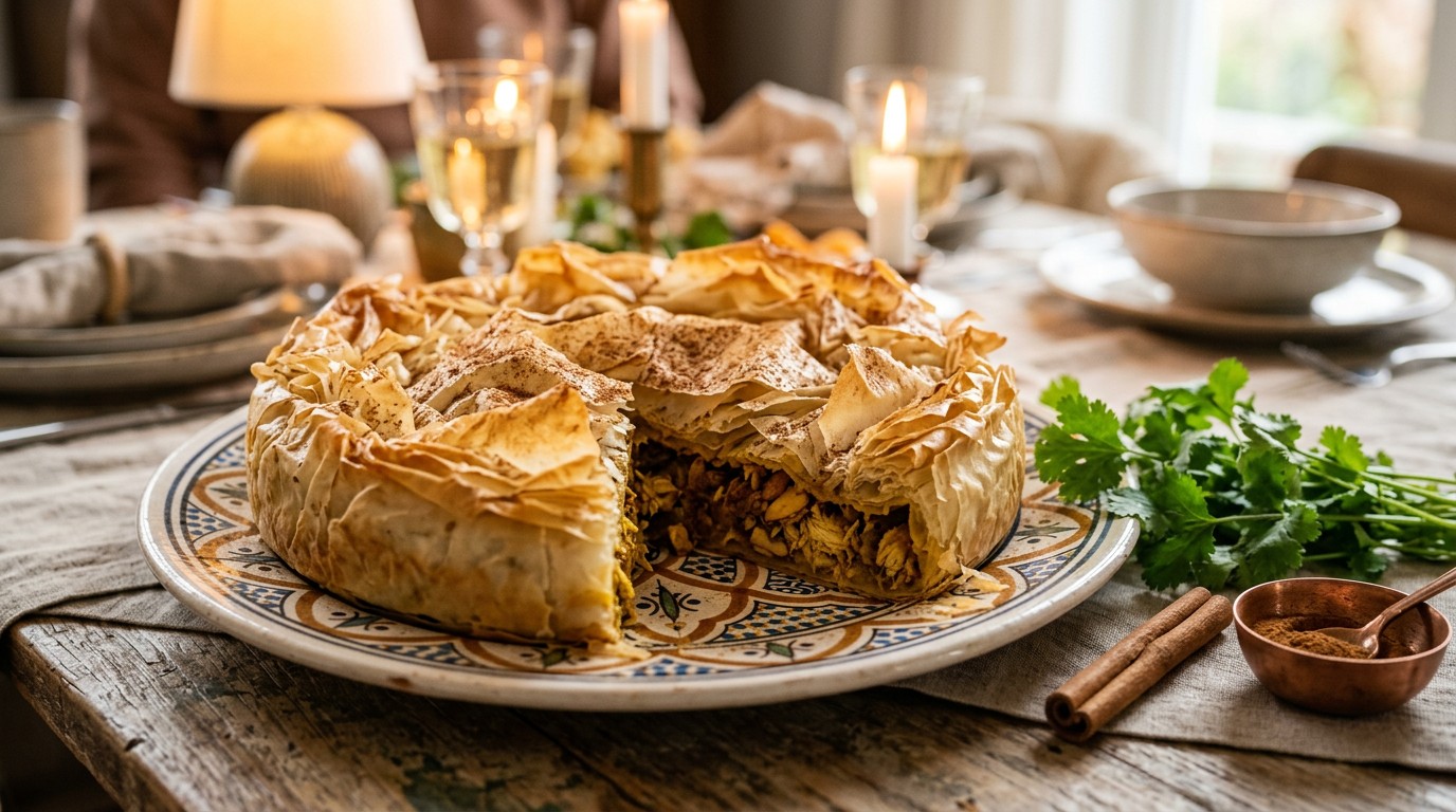 Marokkaanse Kippenpastei recept Marokkaanse Kippenpastei recept