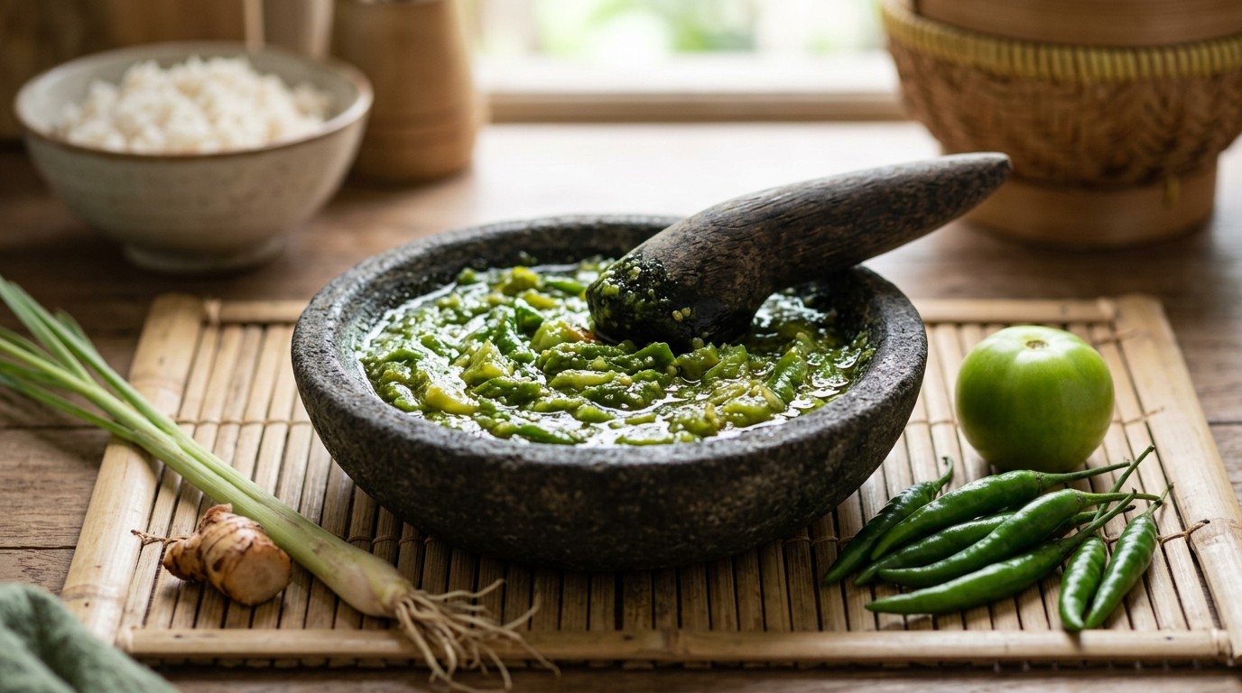Masak Hijau (Groene Saus)