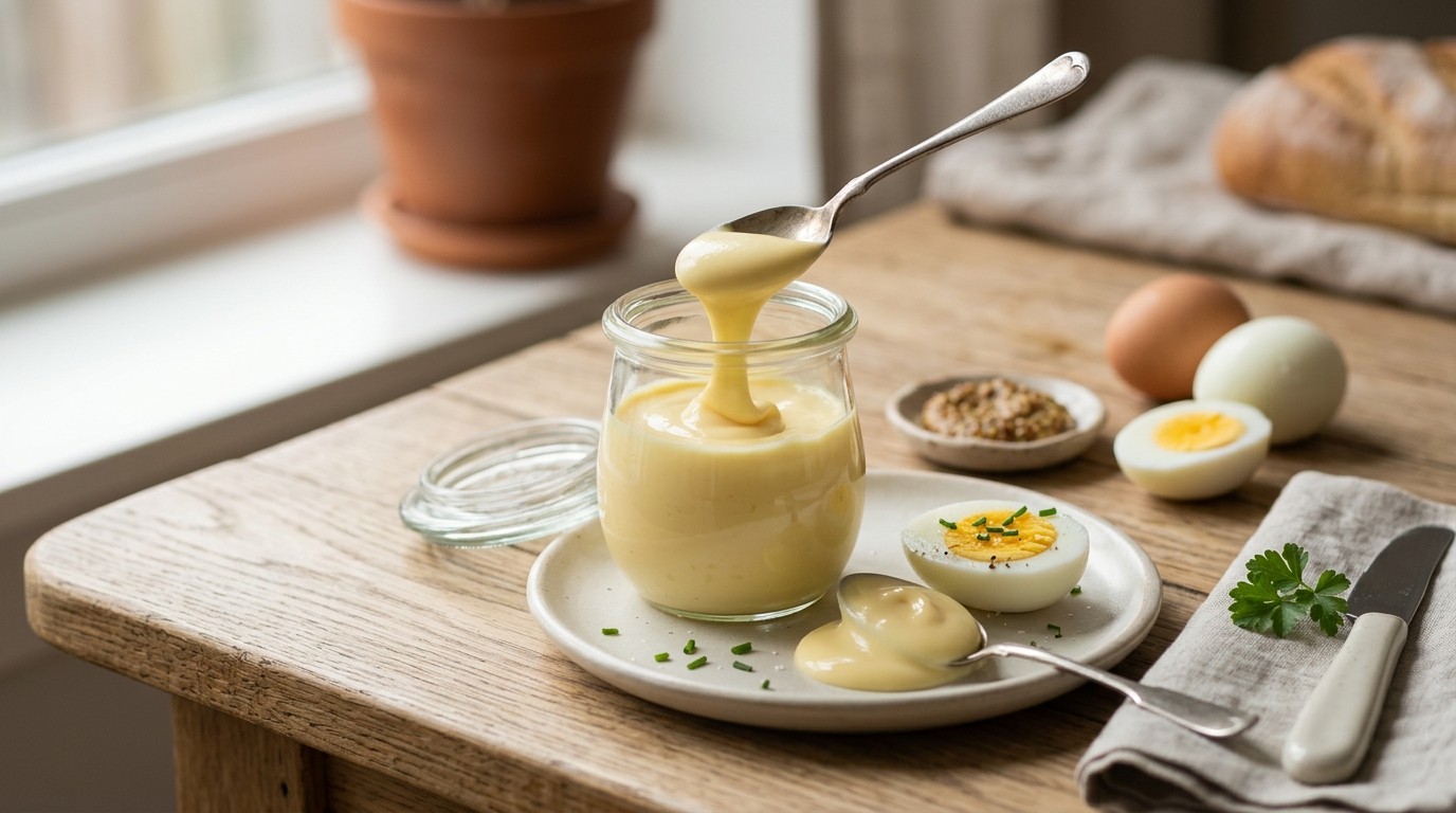 Mayonix, Mager Alternatief Voor Mayonaise recept Mayonix, Mager Alternatief Voor Mayonaise recept