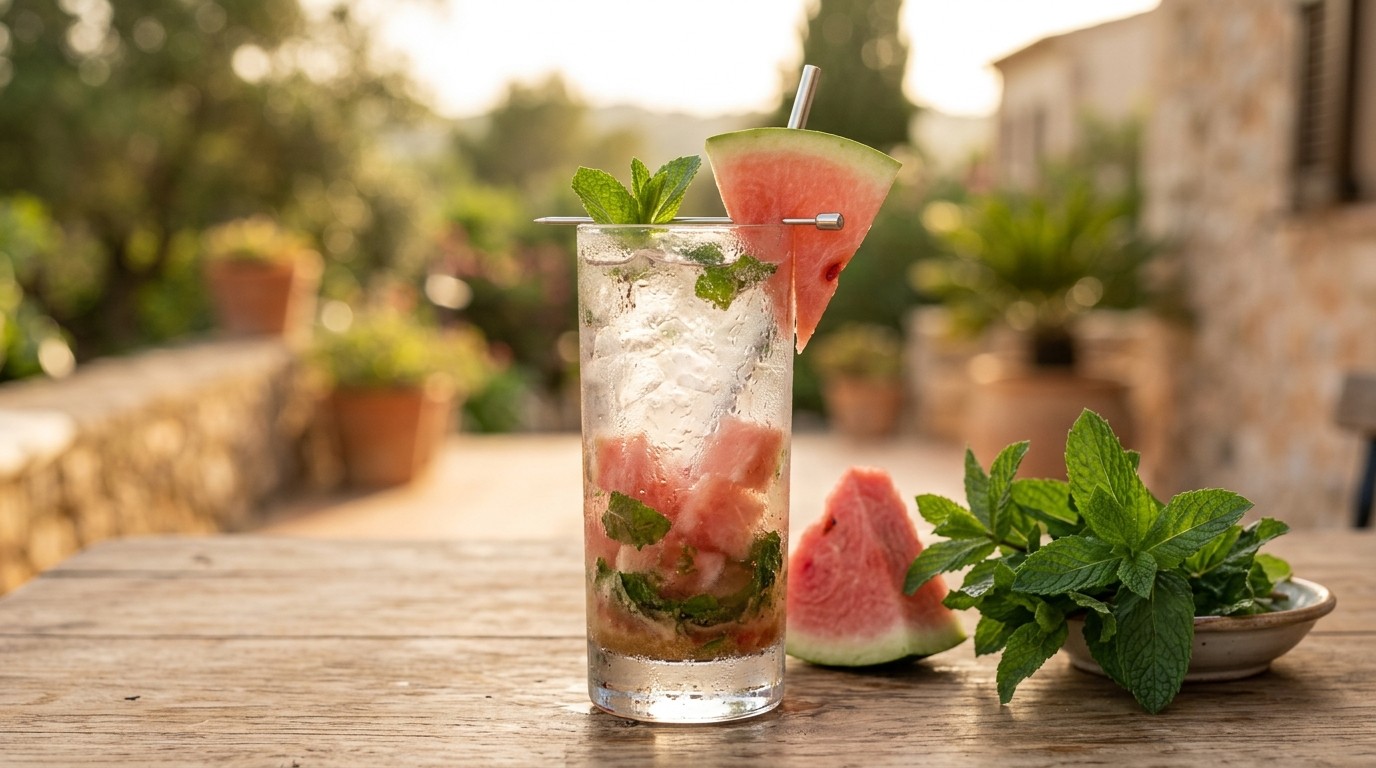 Meloenmojito recept Meloenmojito recept