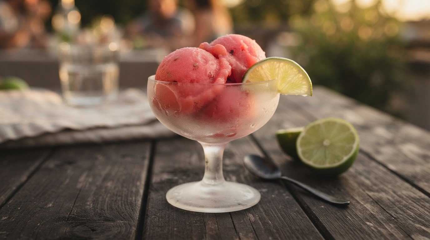 Meloensorbet